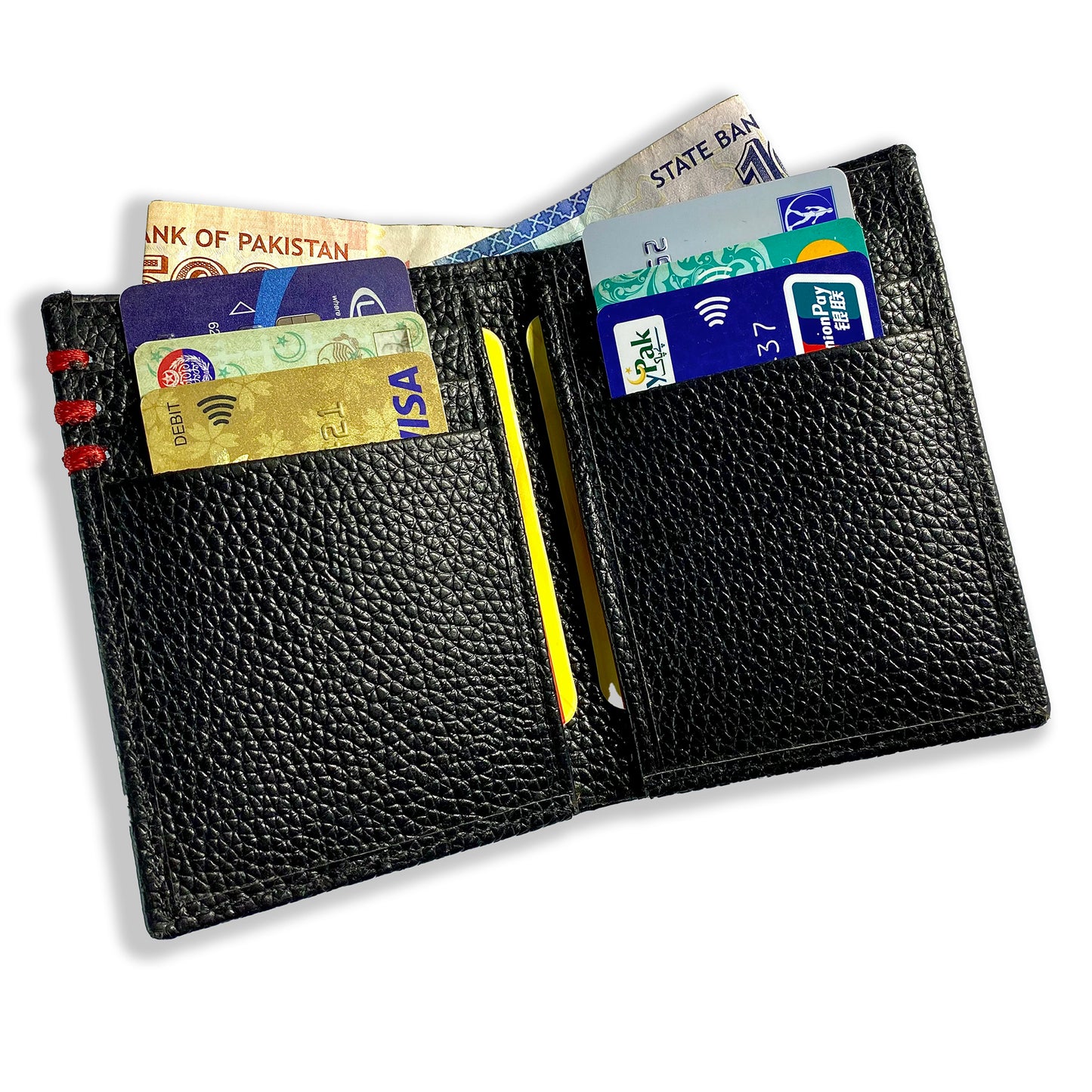 TRIPPLE STROKE LEATHER WALLET