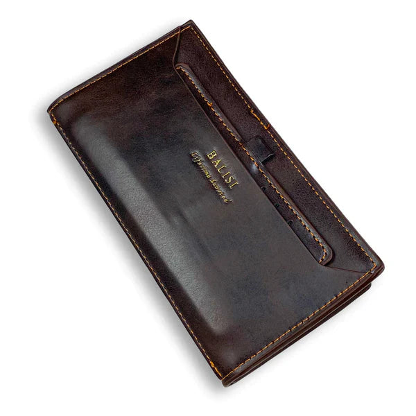 BALISI LONG GENUINE LEATHER WALLET