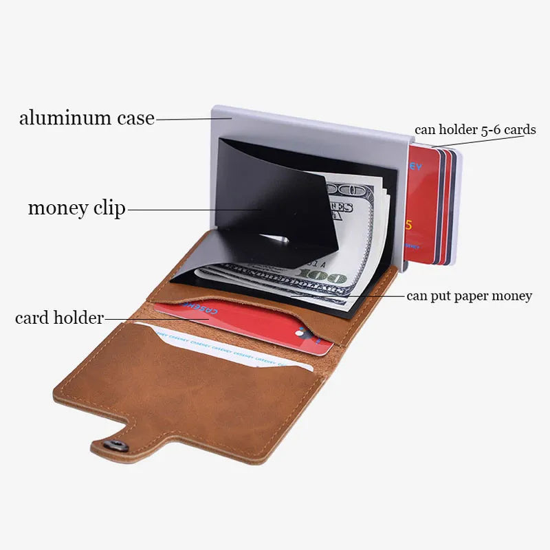 POP UP CARD HOLDER WALLET