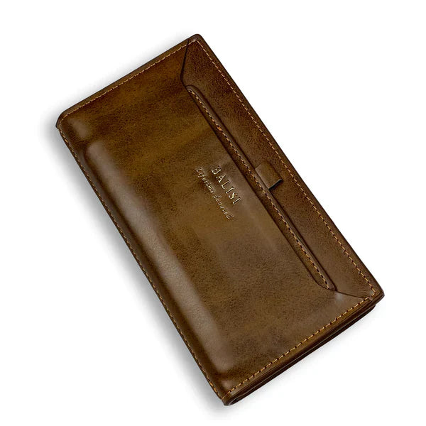 BALISI LONG GENUINE LEATHER WALLET